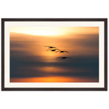 Sandhills At Sunrise Print by Ted Glasoe