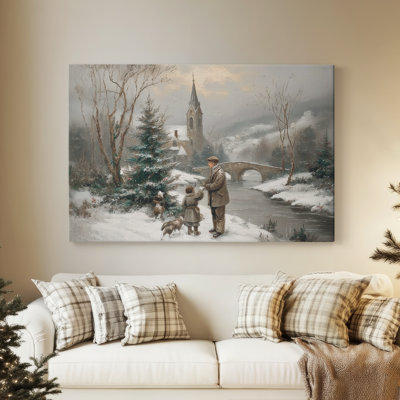 Soft Linen Carol-Premium Gallery Wrapped Canvas