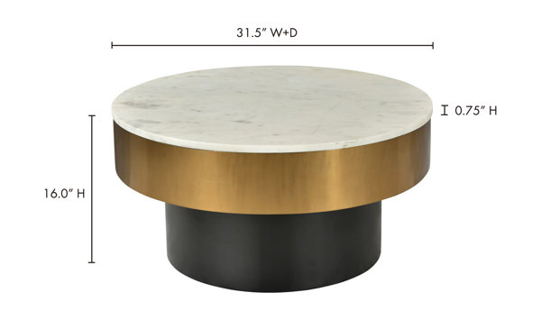 Kanto Pedestal Coffee Table