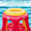 Cerceau de basket-ball gonflable pour piscine