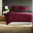Reversible Comfort & Style Bedding Sets, Microfiber Modern Red Black, Home Twin Xl