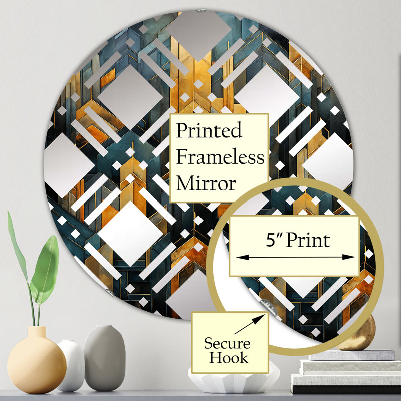 Circle Mirror, 23.6" x 23.6"