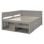 Lit de jour avec tiroirs et tablettes-40633569-40633496
