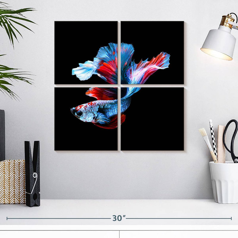 Brampt Elegant Betta Fish, 18" H x 18" W