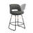 26''H Swivel Barstools With Metal Legs-754533495-754533493