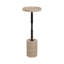 Table haute en travertin Braxton Comino-844963322
