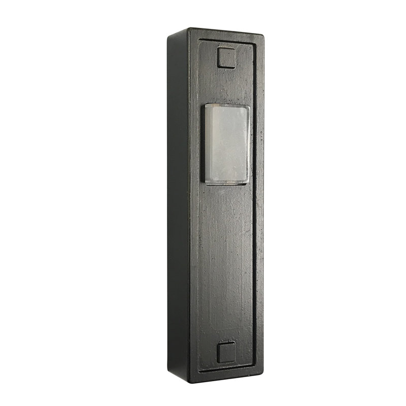 Push Button Doorbell, Bronze