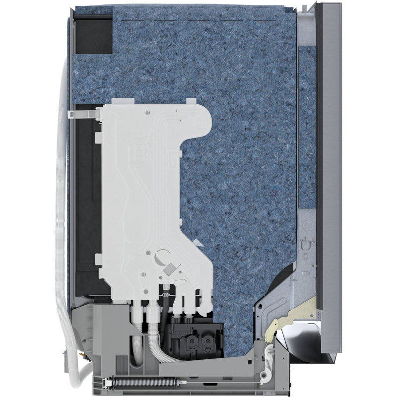 Benchmark® Series 24" Stainless Steel Top Control Built-In Pocket Handle Dishwasher with Stainless Steel Tub