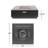 Square Iron Fire Pit-50 000 Btu-523138916