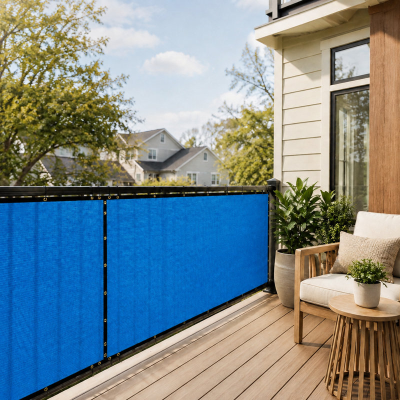 Colour Tree Privacy Screen & Windscreen Fabric Cover – Durable Outdoor Fence Protection, UV-Resistant, Easy Installation