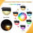 Low Voltage Solar Powered Glass Step Light Pack