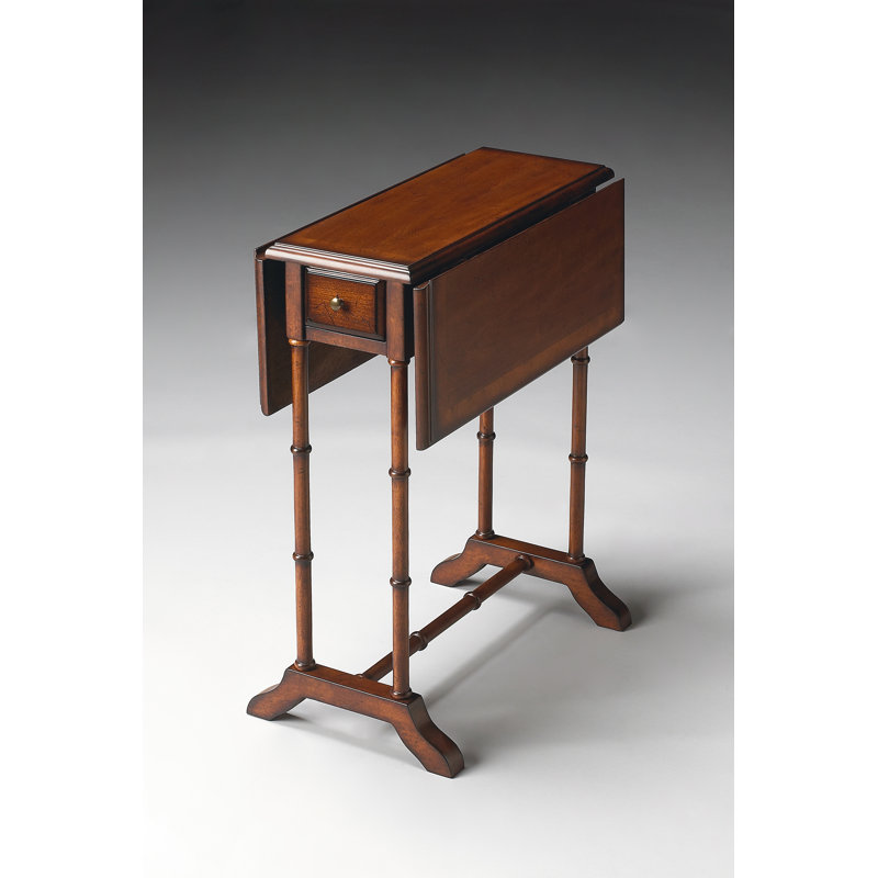 Darrow Drop-Leaf Side Table, Umber