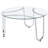 Dutton Chrome 3-piece Round Coffee Table Set