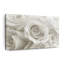 Pure White Roses, reproduction sur toile-552589405