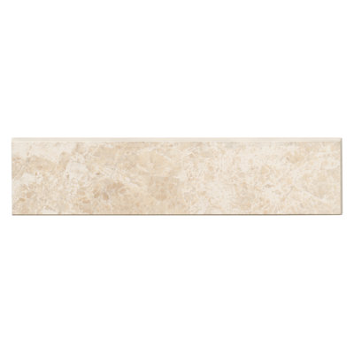 Classic 12 in. L x 3 in. W Porcelain Bullnose Tile Trim