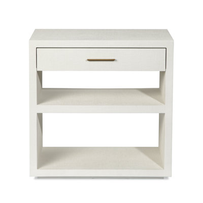 Livia 1 - Drawer Solid Wood Nightstand