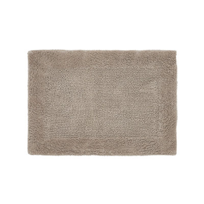 Moriceau 100% Cotton Tufted Reversible Bath Rug Machine Washable Extra Soft & Absorbent 2 Piece Premium Bathroom Rug Set