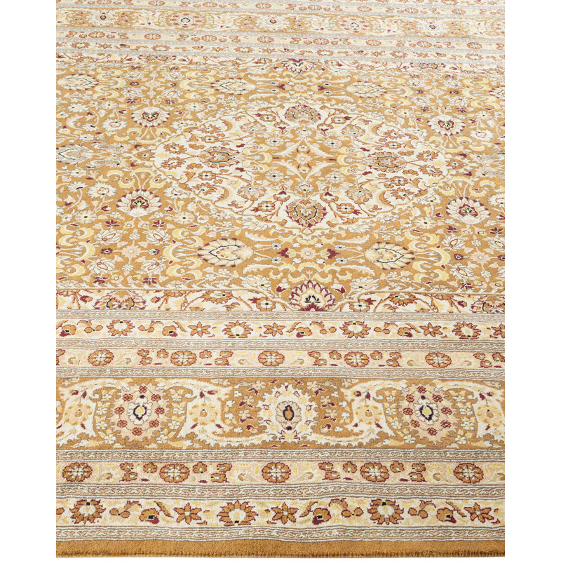 Classic One-of-a-Kind 6'1" X 9'6" Hand Knotted Area Rug