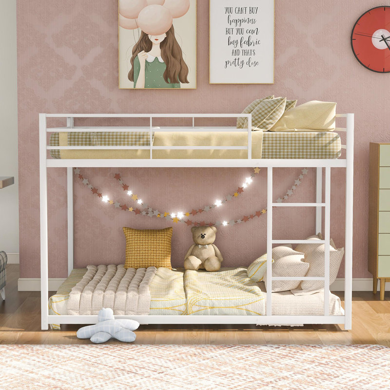 Orth Kids Bunk Bed, Full Over Full, White