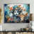 Silver Floater Framed