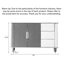 Armoire d'appoint multifonctionnelle de style rétro-88818009-88818011