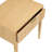 Carrera Fluted Wooden Nightstand with 1 Drawer-457387553