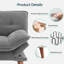 Canapé-lit futon convertible capitonné 66 po Serta-894021140