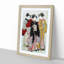 Two Geishas Out Walking by Kitao Shigemasa - Picture Frame Painting Print-55614769-55614774