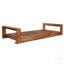 Ensemble de sièges de balancelle, structure en bois d'acacia de patio avec cordes de chanvre pour le jardin et la cour-1872812755