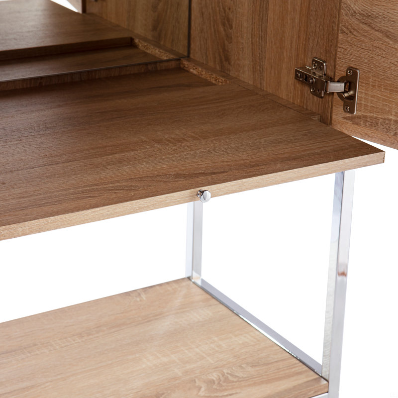 Armoire haute avec rangement pour bouteilles de vin
