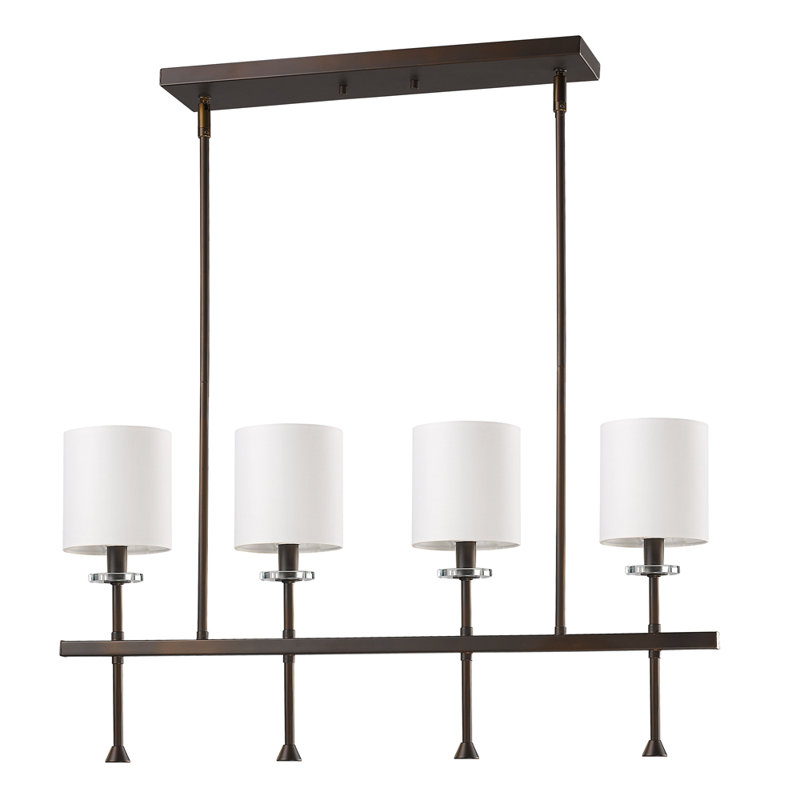 Vanegas 4 - Light Kitchen Island Pendant, Oil Rubbed Bronze