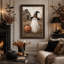 Art mural blanc sur toile Halloween-1761032449