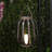 Solar Cylindrical Plastic Lantern w/ LED Light