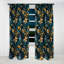 Rideau à motif floral moderne motif cachemire II - 1 panneau-107547417