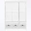 Garde-manger avec 10 tiroirs, 8 tablettes de porte et 4 plateaux coulissants-1248605029