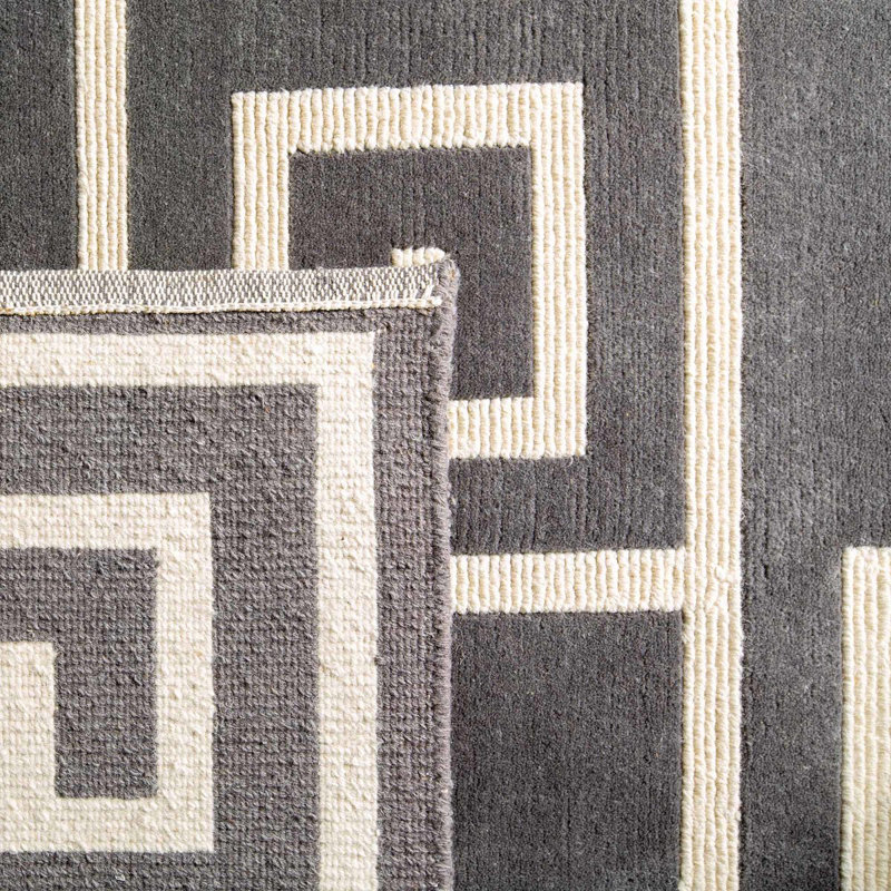 Ralph Lauren Roxy Wool Geometric Shapes Rug, Rectangle 5' x 8'