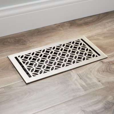 Pasteur Brass Floor Register