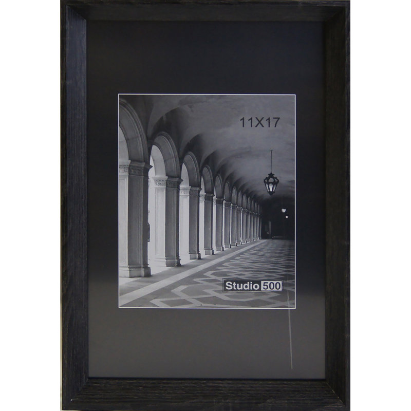Cadre photo authentique rustique, Naturel, 11 po x 17 po
