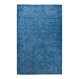 Overyed One-of-a-Kind Rectangle 4'1" X 6'2" Hand Knotted Area Rug