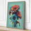 Gerbera Cluster Botanical - Wrapped Canvas-97067500-97067510