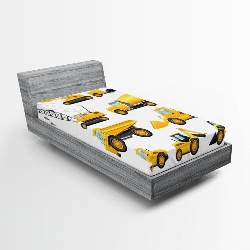 Ensemble de 2 drap-housse Ambesonne, Drap-housse de taille simple