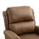 34.6" Wide Classic and Overstuffed Soft Pushback Recliner with Rivet