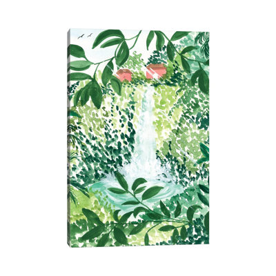 Chute d'eau - impression sur toile tendue