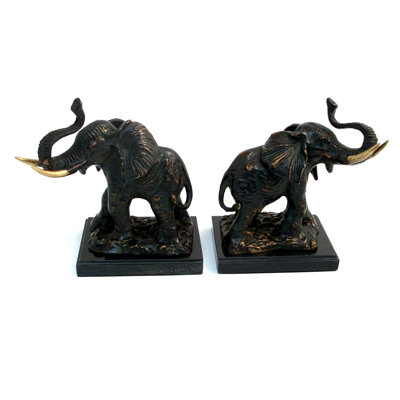 Serre-livres éléphants