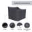 Fifer Fifer 34'' Wide Barrel Chair Patio Cover