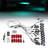 Integrated LED Step Light RGB Waterproof Car Light for ATV RZR UTV SUV Off Road Car