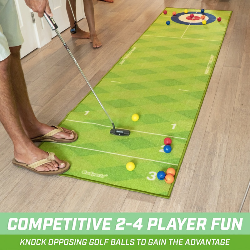 Golf en tissu à l’épreuve de 2,5' x 10' pure putt