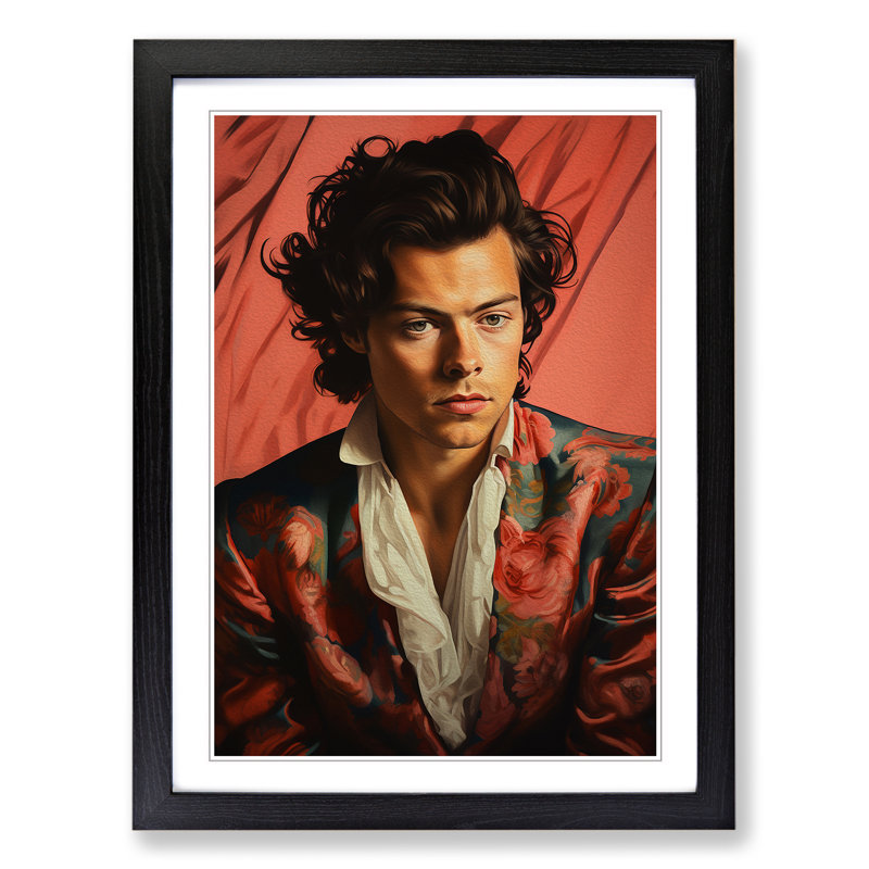 Harry Styles Classicism No.3 - Framed Print, 46cmH x 34cmW