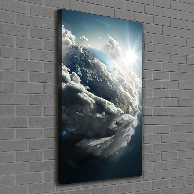 Planet Earth - Wrapped Canvas Print