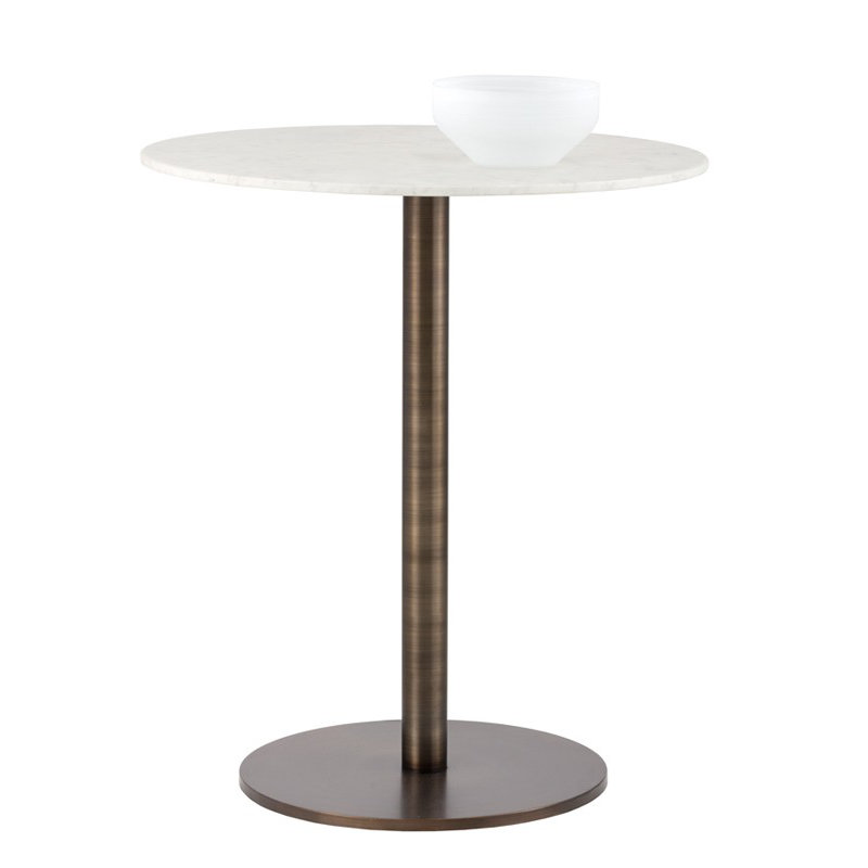 Ikon Round Marble Dining Table